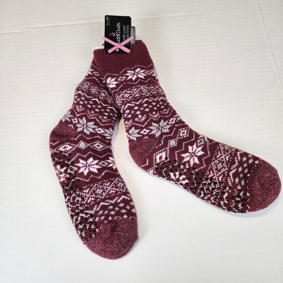 Cuddle Duds double layer lounge socks  Adult 4-10 - Picture 1 of 6